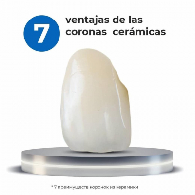 Keramikkronen aus Zirkoniumdioxid in Barcelona