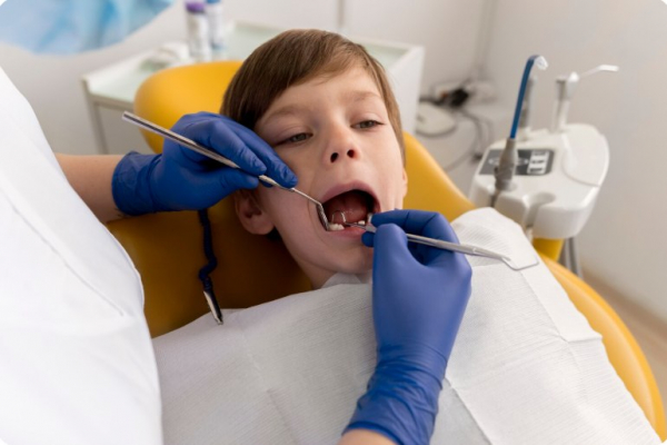Fissur für Kinder abdichten